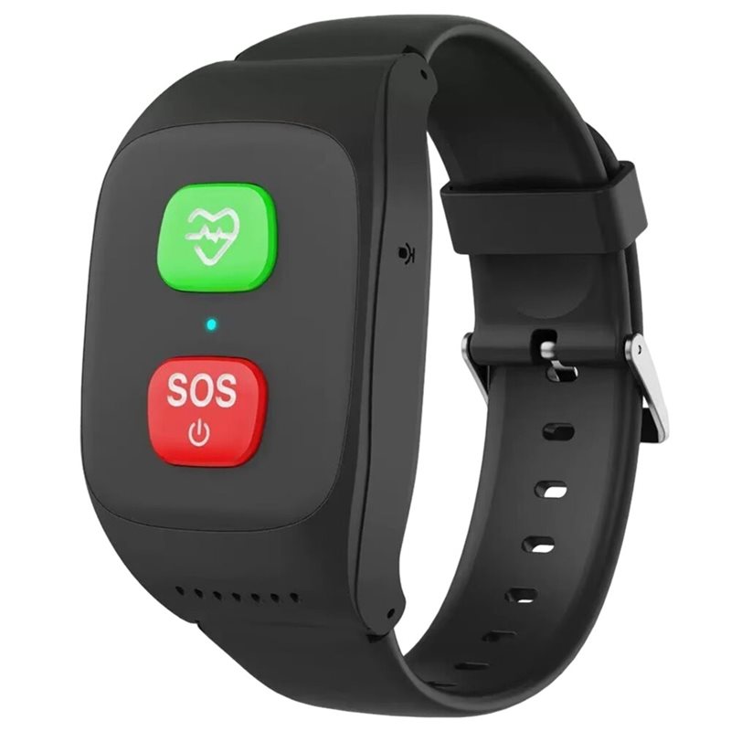 Fall Detection Watch - Reloj GPS 4G para Personas Mayores,