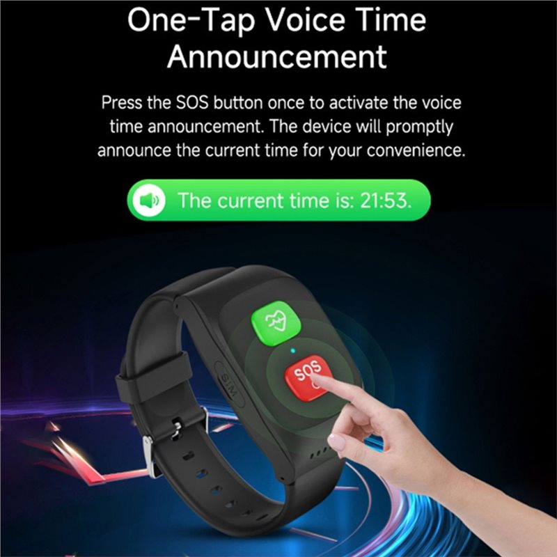 Reloj GPS 4G para Personas May - Fall Detection Watch reseña y precio