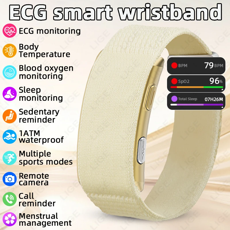 Reloj inteligente ECG para hom - Fall Detection Watch reseña y precio